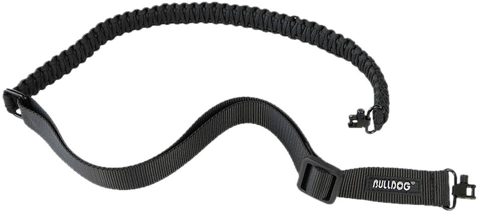 Bulldog BD835 Deluxe Rifle Sling Black Paracord Style