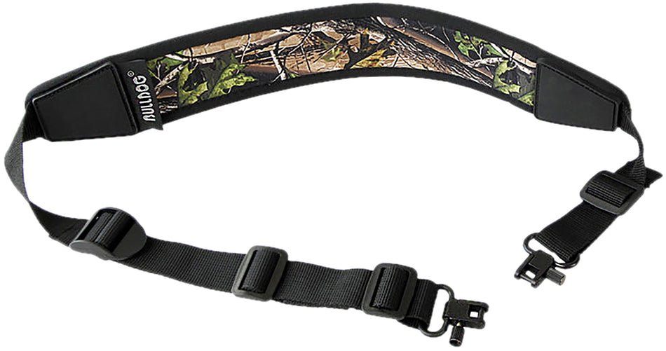 Bulldog BD838 Deluxe Rifle Sling MultiCam Neoprene with Deluxe Locking Swivels Included