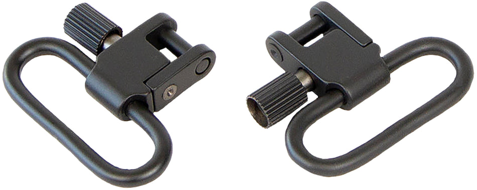 Bulldog BD882 Black Steel Deluxe Locking 1.25" Swivel Set