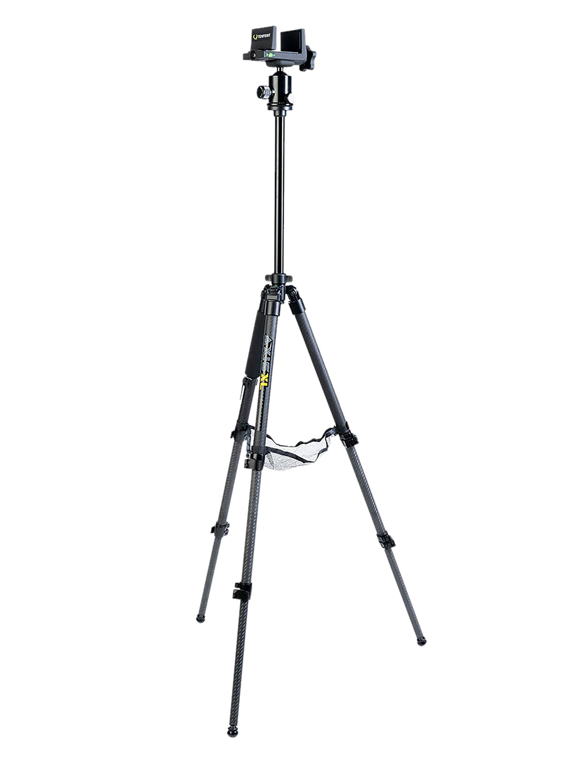 Tenpoint HCA038CXL Black Carbon Fiber Axis XL Tripod, Premium Woven Legs, 58" Max Height