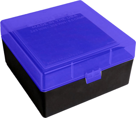 Berry's 87439 Model 009 Ammo Box Blue/Black Polypropylene 100rd