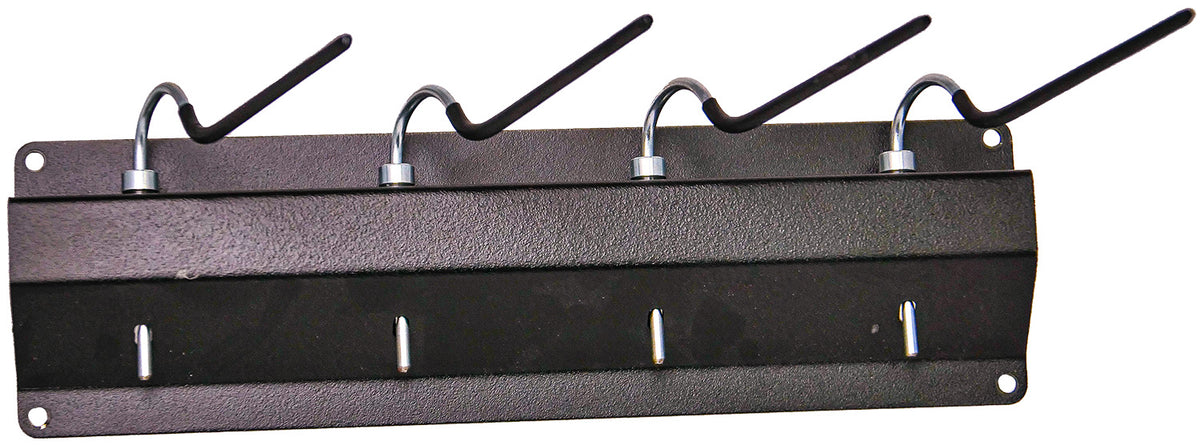 Berry's 52672 Black 4-Pistol Safe Rack with Swivel Arms