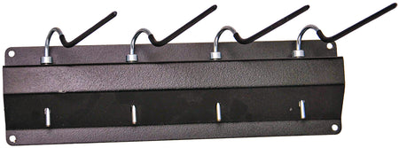 Berry's 52672 Black 4-Pistol Safe Rack with Swivel Arms