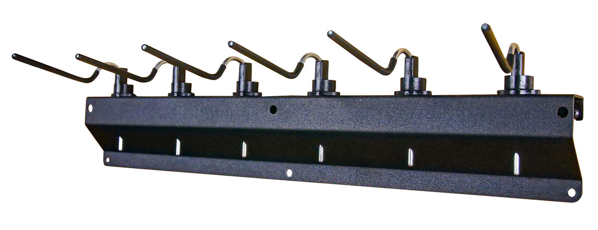 Berry's 65892 Black 6-Pistol Safe Rack with Swivel Arms