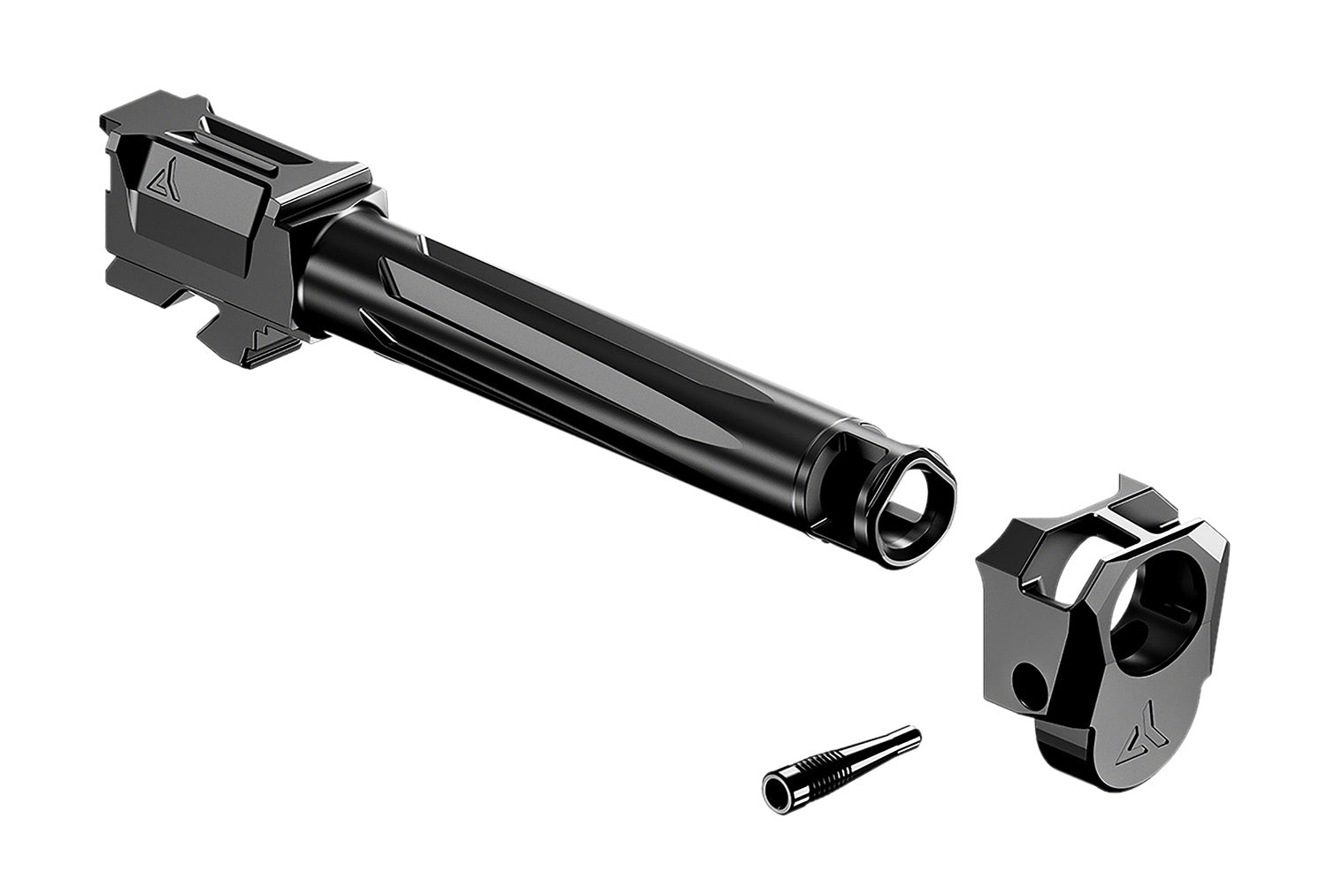 Radian Weapons Ramjet & Afterburner Ported Barrel Combo Glock 17 Gen4 - Black Stainless