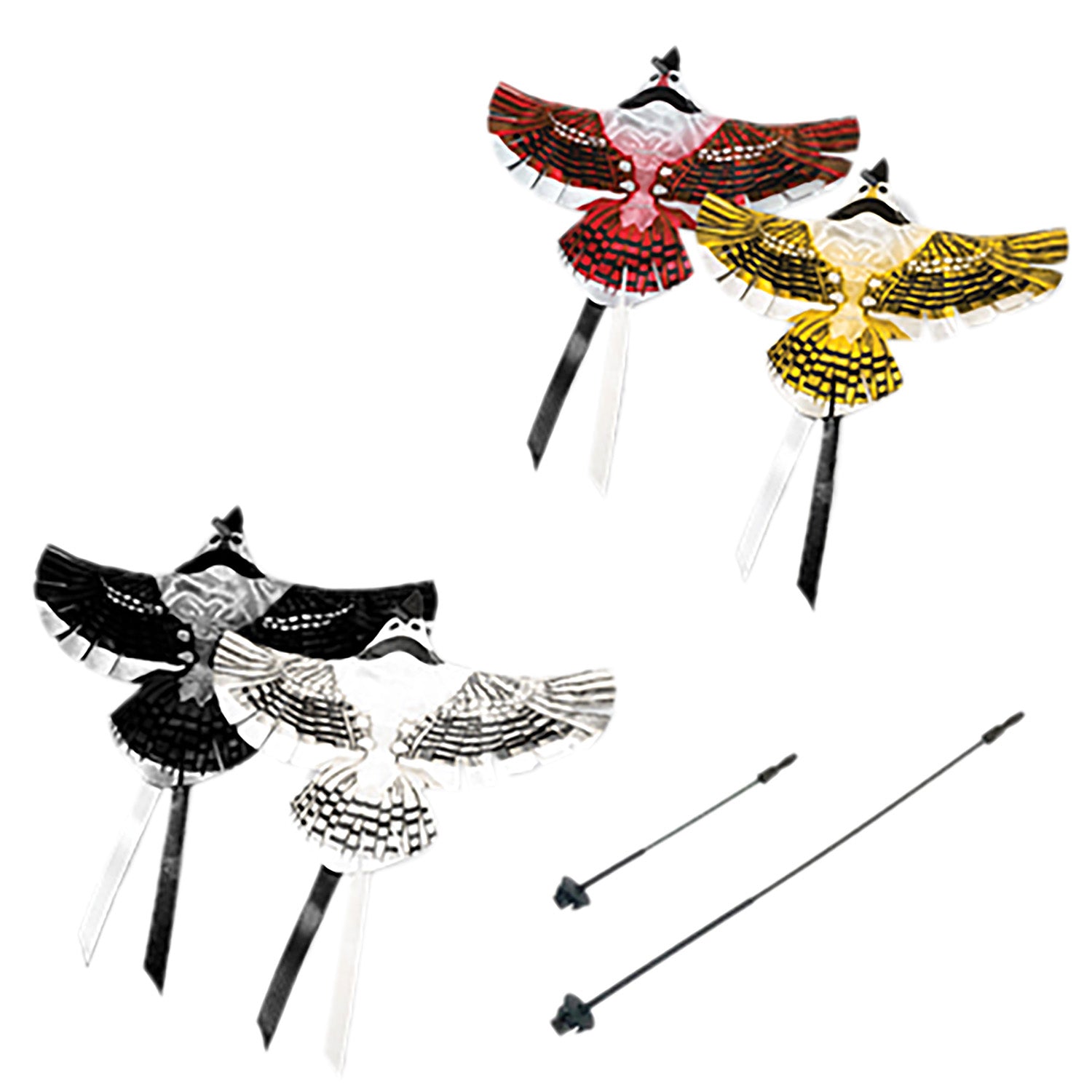 Foxpro TOPPERCOMBO 3-Piece Reversible Plastic Bird Topper Combo Pack for Motion Decoys