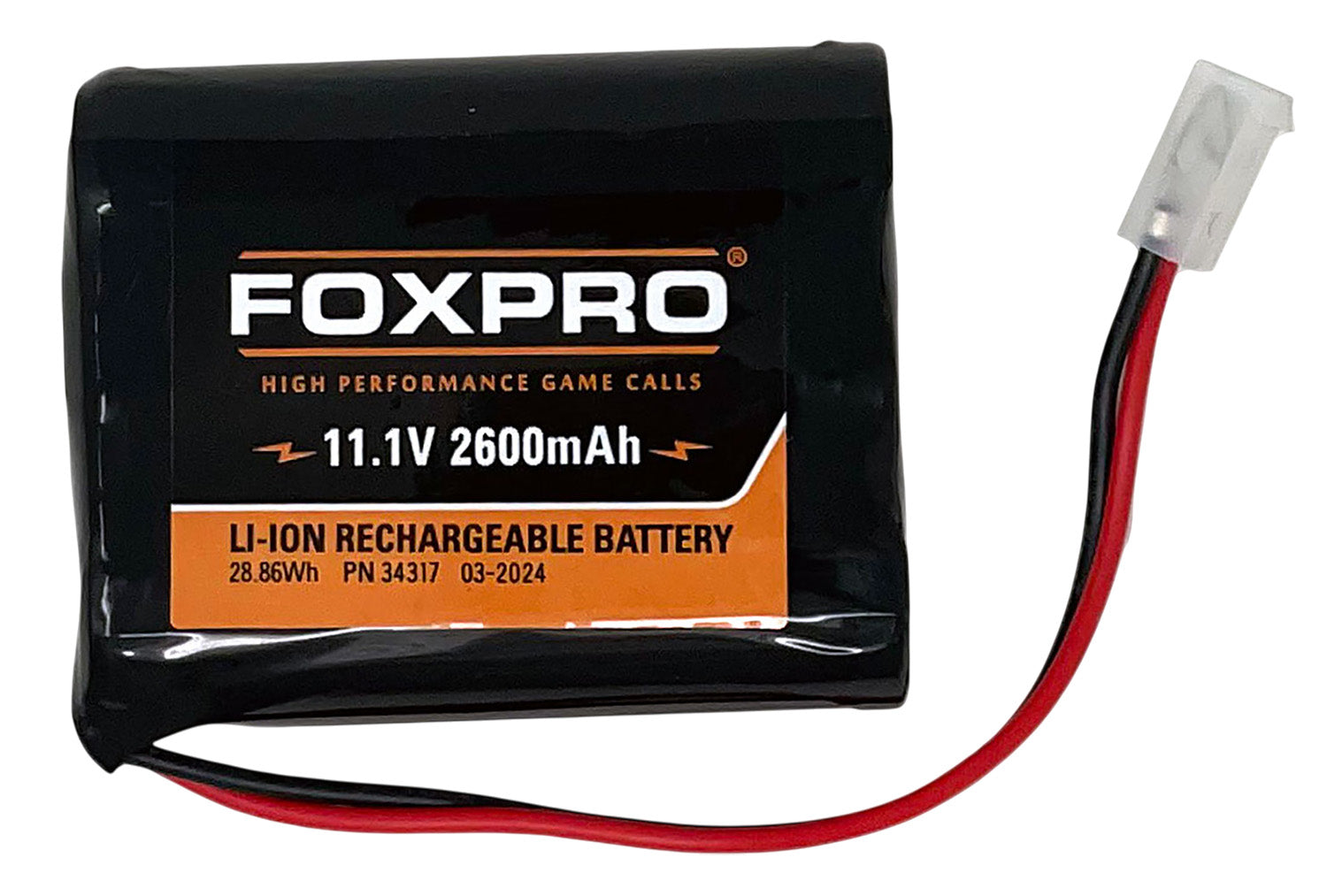 FoxPro LB2600 Hellcat Pro 2,600mAh Lithium-Ion Replacement Battery