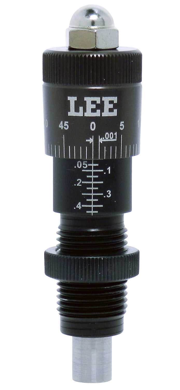Lee Precision Micrometer Factory Crimp Adapter Black/Clear 38 Special Pistol