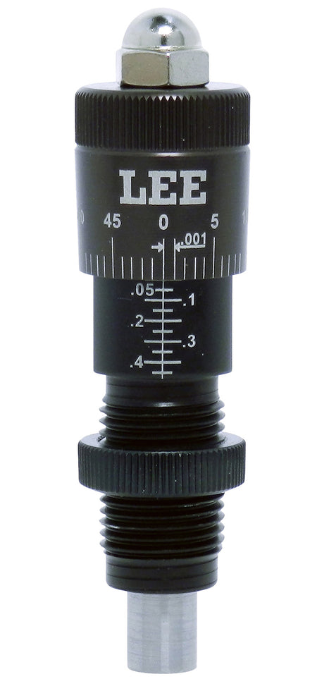Lee Precision Micrometer Factory Crimp Adapter Black/Clear 38 Special Pistol
