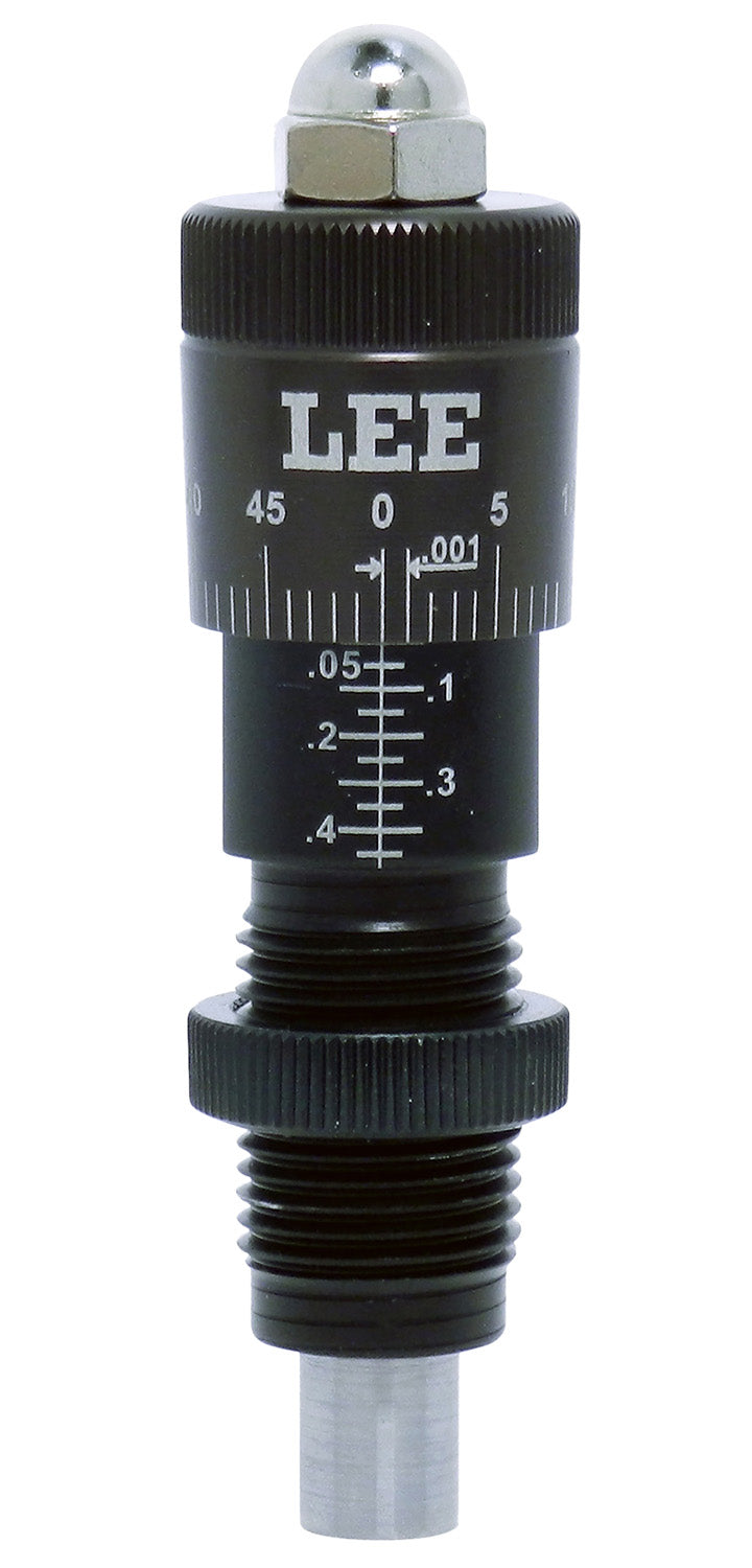 Lee Precision Micrometer Factory Crimp Adapter Black/Clear 44/45 Caliber Pistol