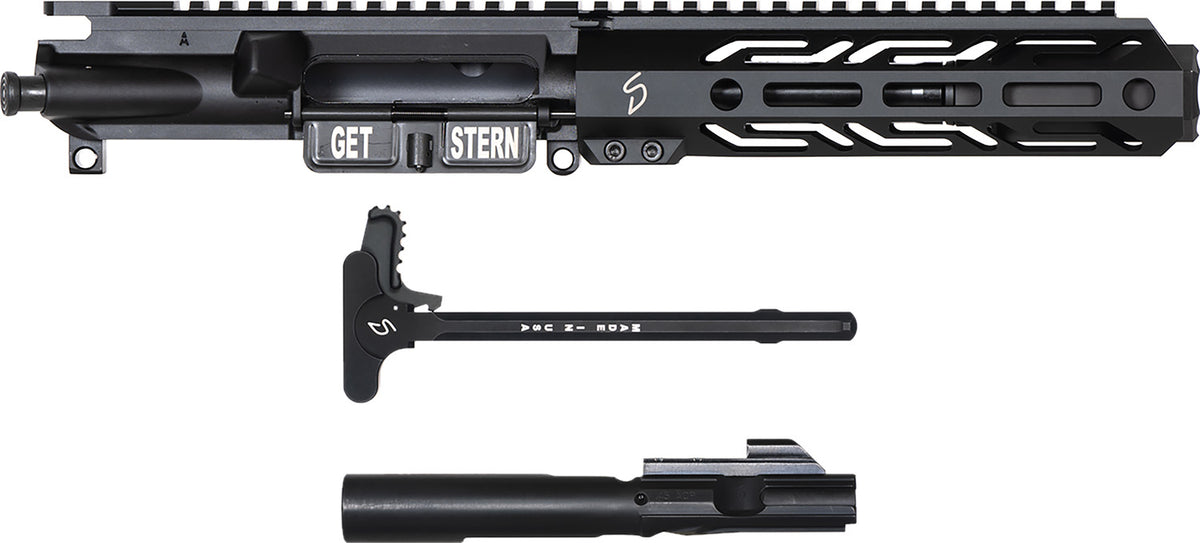 Stern Defense 45 ACP 6" Melonite Barrel, Black Anodized Aluminum AR Receiver