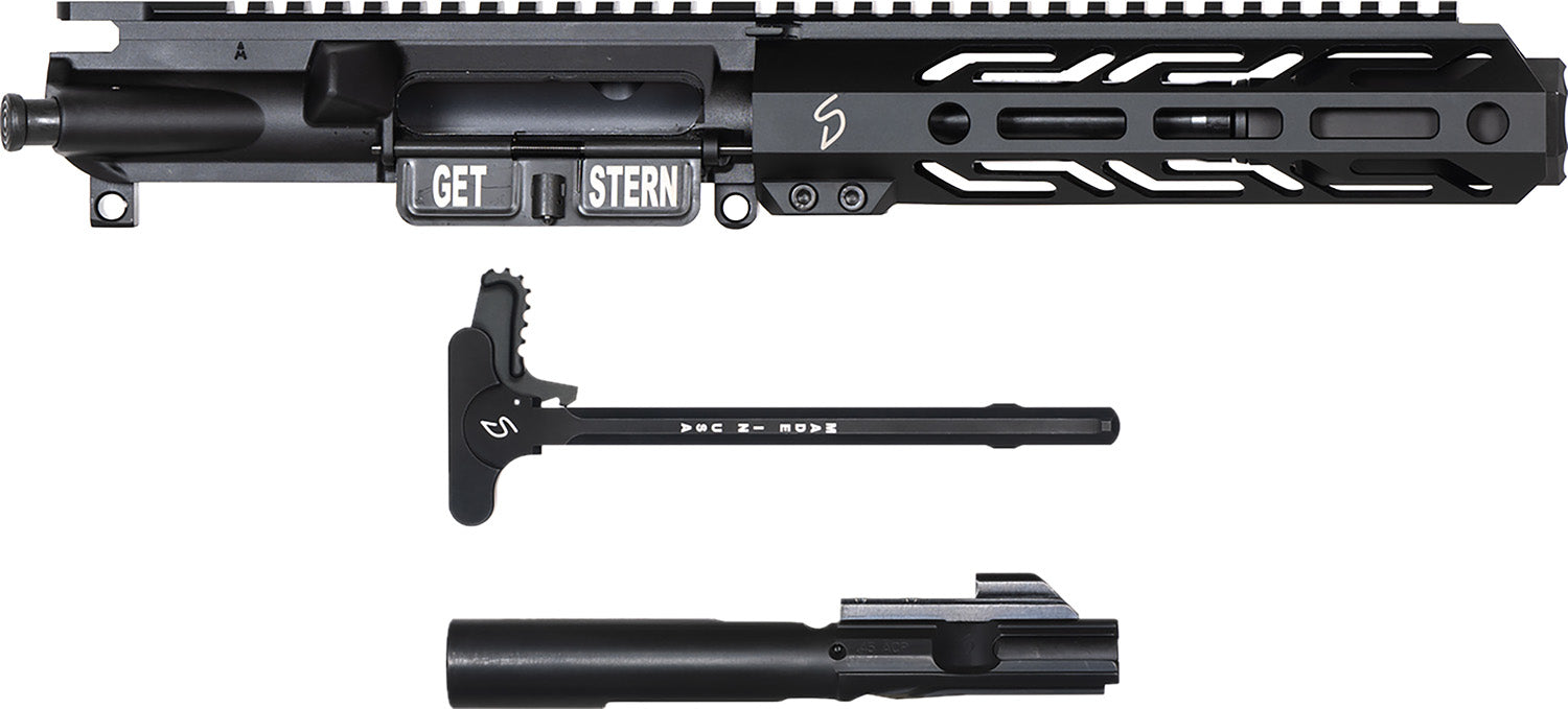 Stern Defense 45 ACP 6" Melonite Barrel, Black Anodized Aluminum AR Receiver