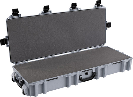 Pelican VCV7300000GRY Vault 44" Double Rifle Case Gray Polyethylene Foam