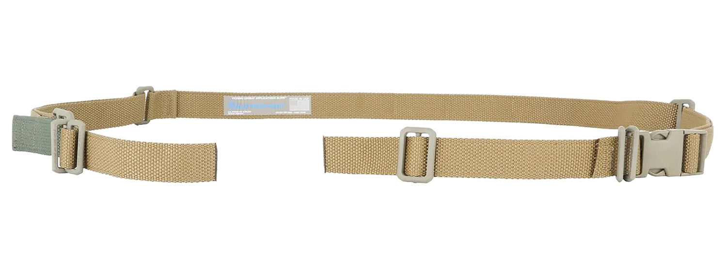 Blue Force Gear VCAS125AACB Vickers Rifle Sling Coyote Brown 54"-64" Overall Length