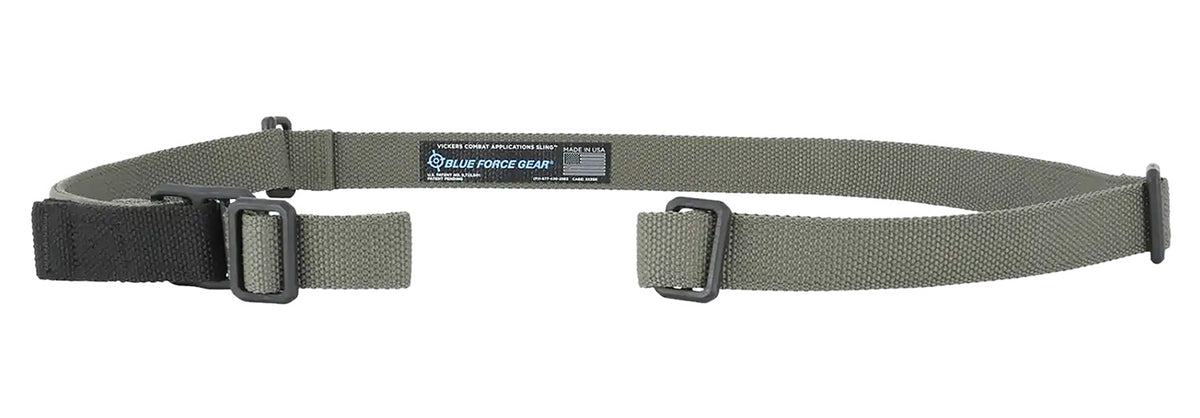 Blue Force Gear VCAS125OARG Vickers Rifle Sling Ranger Green Cordura 57"-67" Overall Length