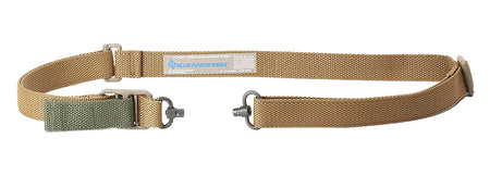 Blue Force Gear VCASPB125AACB Vickers Coyote Brown Padded Push Button Cordura Sling 36"-62"