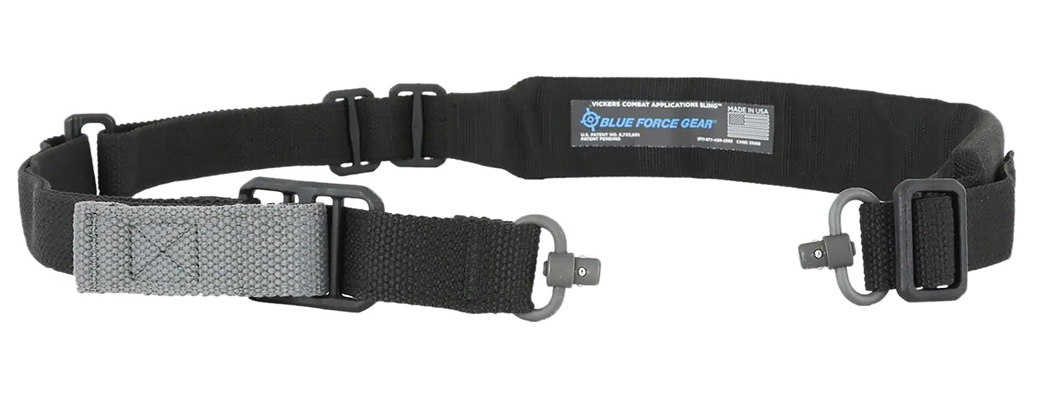 Blue Force Gear Vickers Padded Push Button Rifle Sling Black Cordura