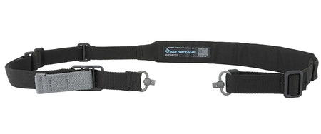 Blue Force Gear Vickers 2-1 Padded Push Button Rifle Sling Black Cordura 57-67 Inch