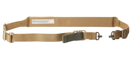 Blue Force Gear VCAS2TO1PB200AACB Vickers 221 Coyote Brown Padded Rifle Sling 57"-67" Overall Length