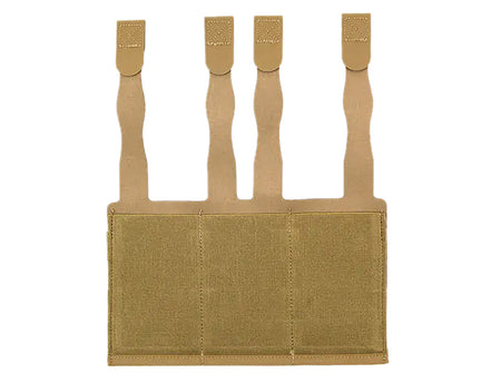 Blue Force Gear HWTSPM43CB Ten-Speed Coyote Brown Three-Mag Pouch Fits AR M4 M16