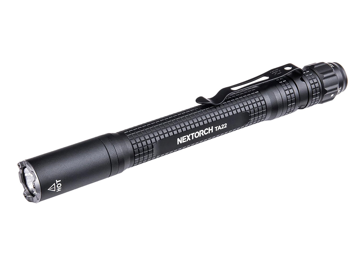 Nextorch TA22 Black Tactical Penlight with Glass Breaker 850LM