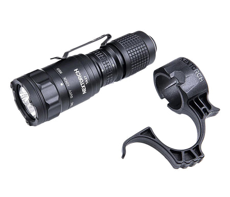Nextorch TA21 Black Compact Tactical Flashlight 1300LM