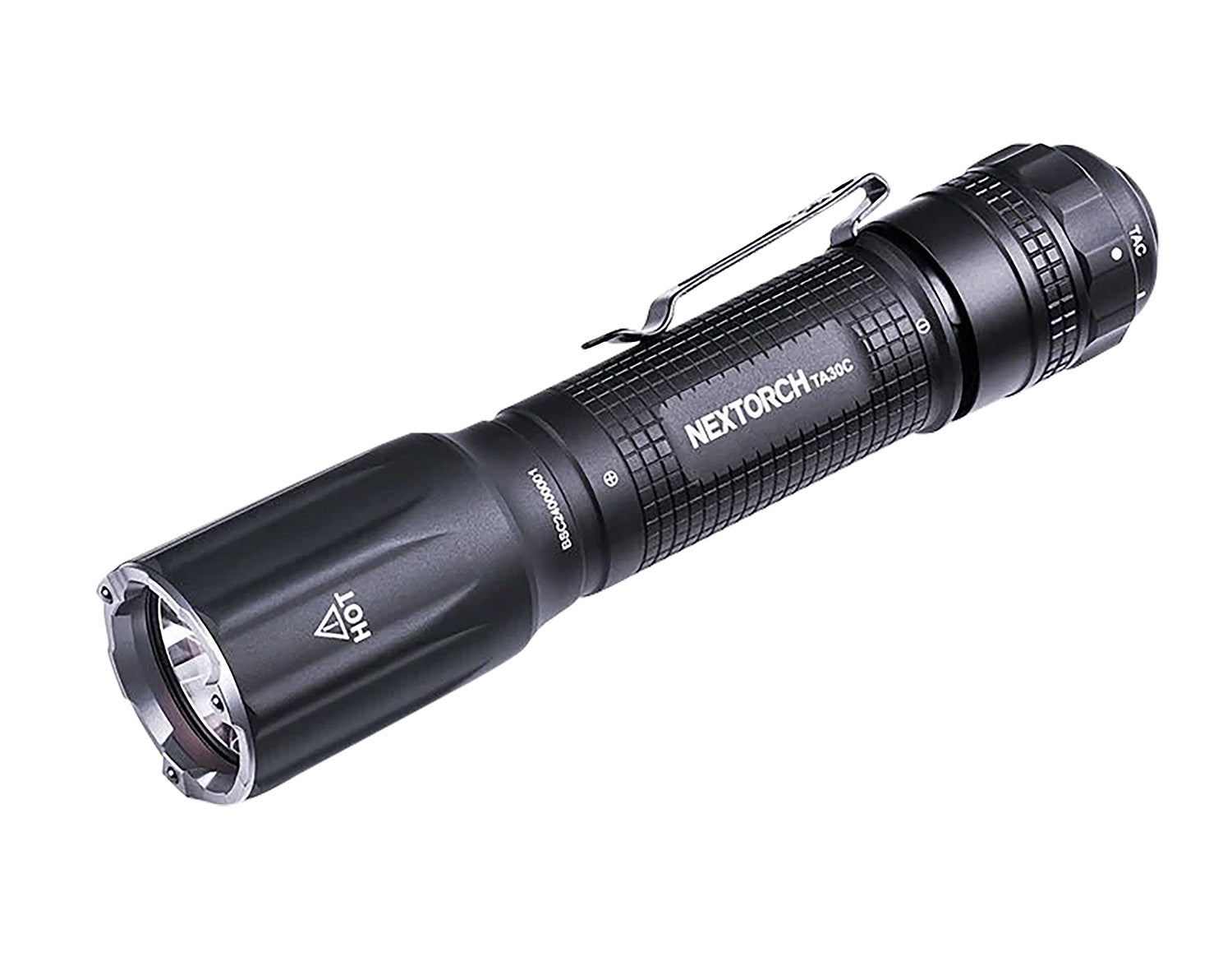 Nextorch TA30C 1600 Lumens Tactical Flashlight Black 303m Beam Distance