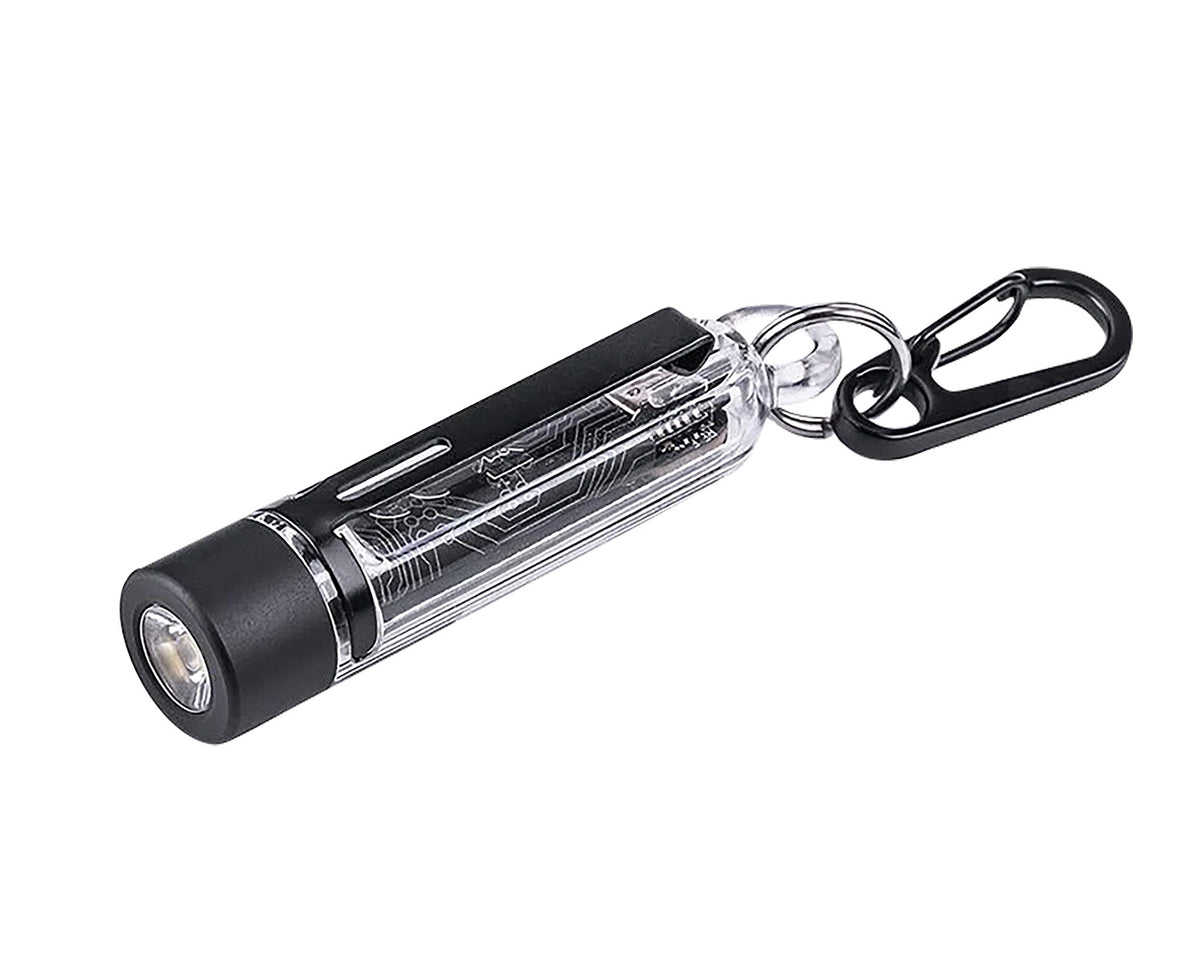 NEXTORCH K40 Keychain Light 300LM with USB-C Charging and Multi-Color Modes