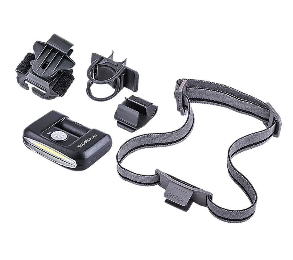 Nextorch UT10C 170 Lumen Hat Clip Light Black Cap Headlamp
