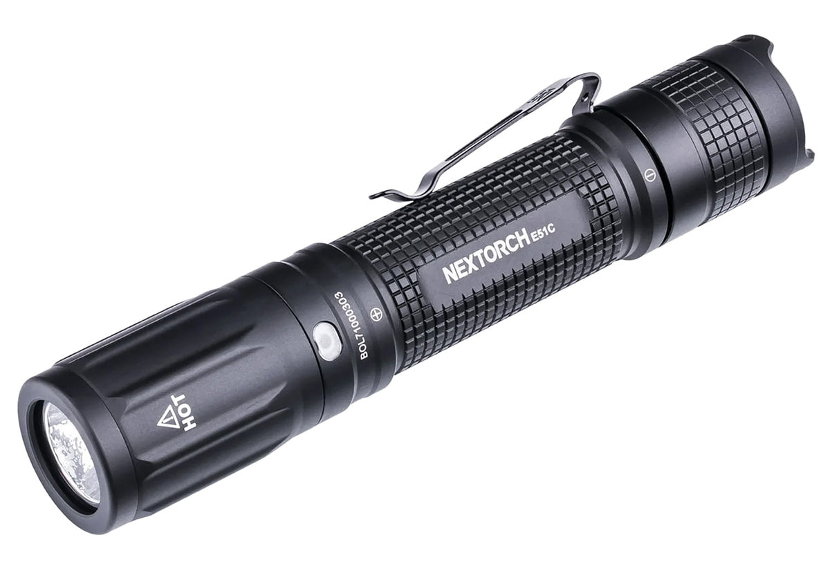 Nextorch 1600 Lumen Everyday Carry LED Flashlight Black