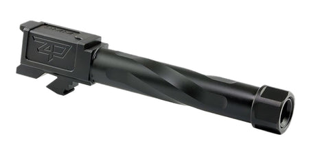 Zaffiri Precision ZP.19BTBN 9mm Match Barrel for Glock 19 Gen 1-5 4.60" Black 416R Stainless