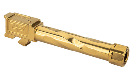 Zaffiri Precision ZP.19BTG 9mm Match Barrel for Glock 19 4.50" Gold 416R Stainless