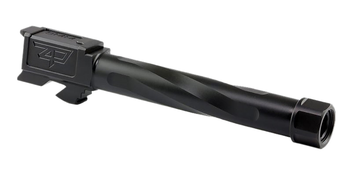 Zaffiri Precision ZP.17BTBN 9mm Match Barrel for Glock 17 Gen 1-4 4.99" Black 416R Stainless