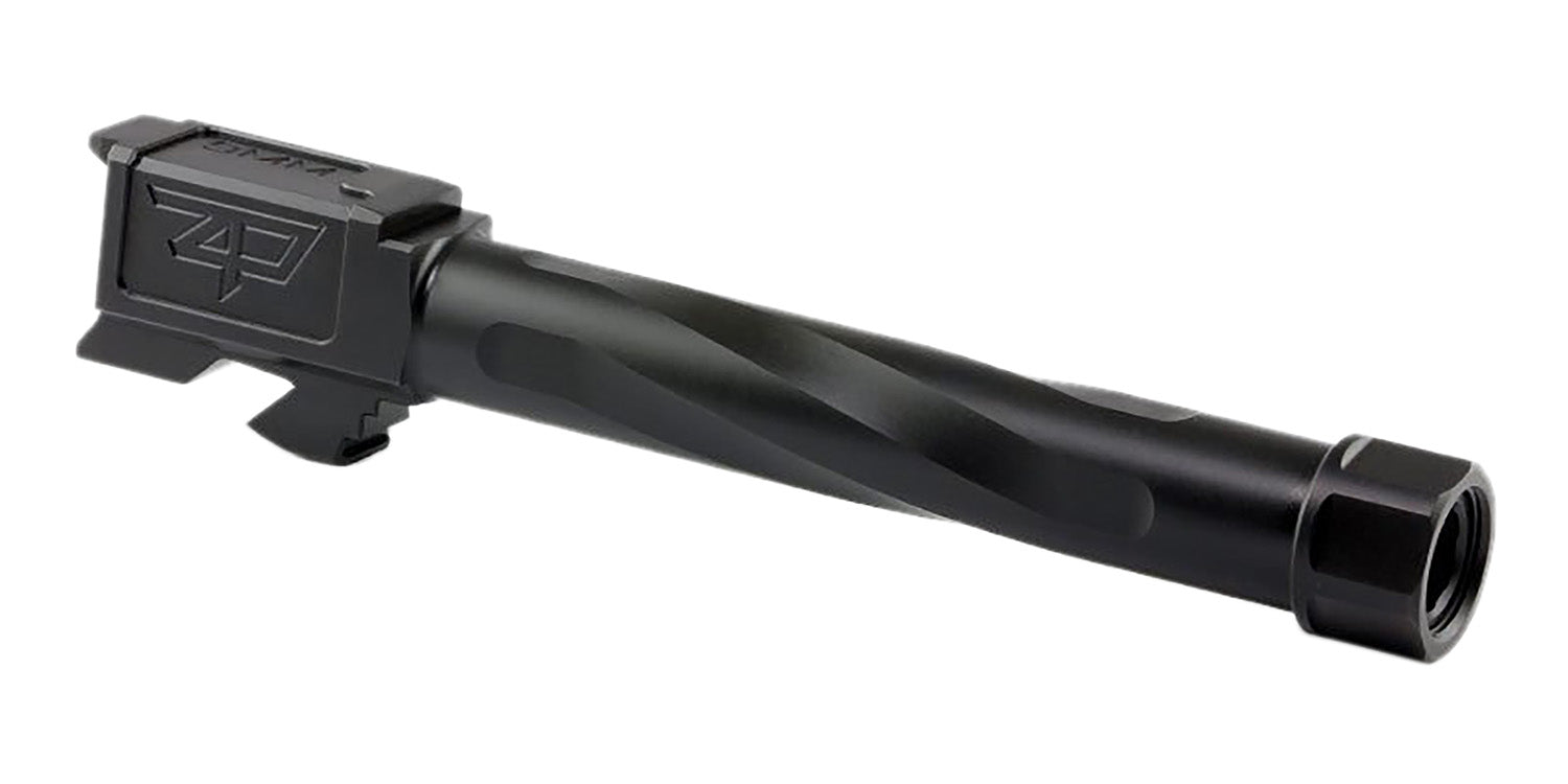 Zaffiri Precision ZP.17BTBN 9mm Match Barrel for Glock 17 Gen 1-4 4.99" Black 416R Stainless