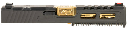 Zaffiri Precision ZPS.2 Glock 19 Gen 3 Complete Upper Gold TiN Barrel