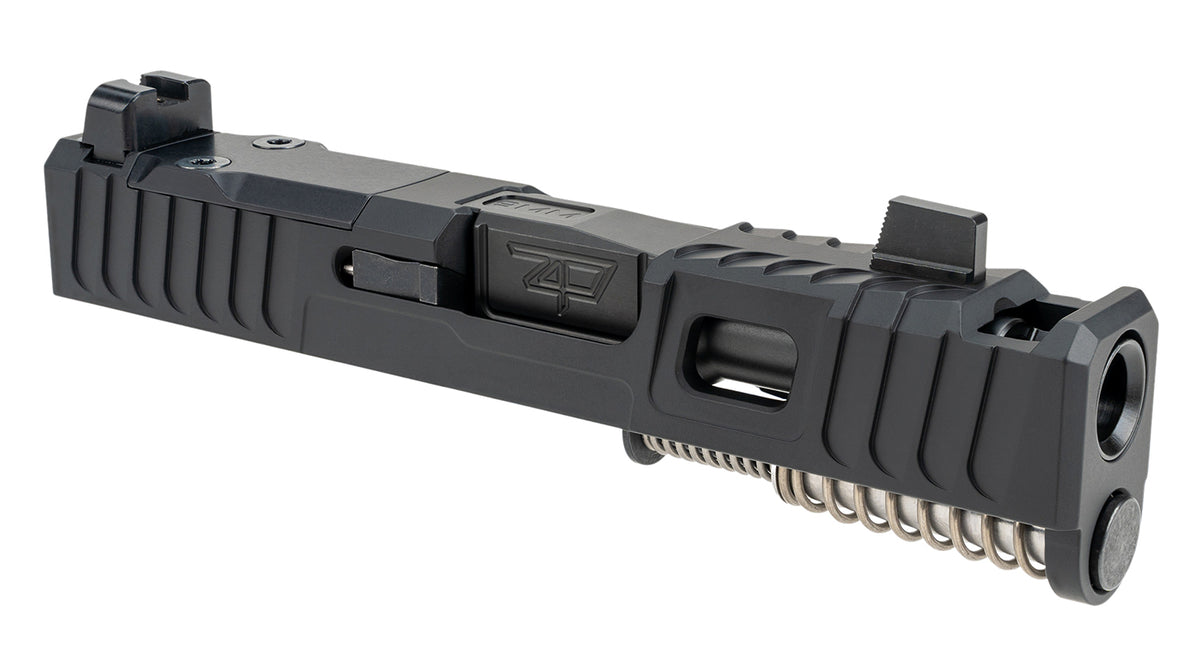 Zaffiri Precision Complete Upper Assembly Black Nitride Barrel Glock 43 ZPS.B