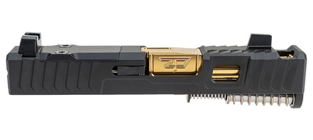 Zaffiri Precision ZPS.IBS Glock 43 Complete Upper with Gold TiN Coated Barrel