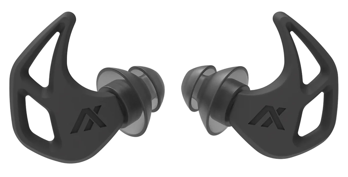 Axil X20 Silicone Hearing Protection Earplugs 24 dB Charcoal