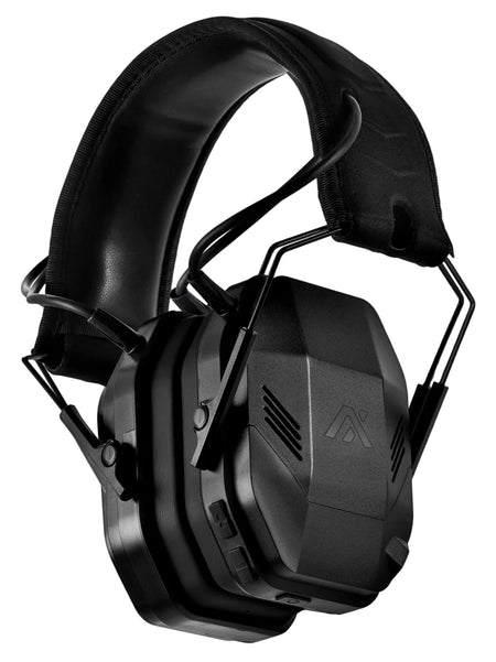 Axil MX Pro Bluetooth Electronic Earmuffs 30 dB NRR Over the Head Black