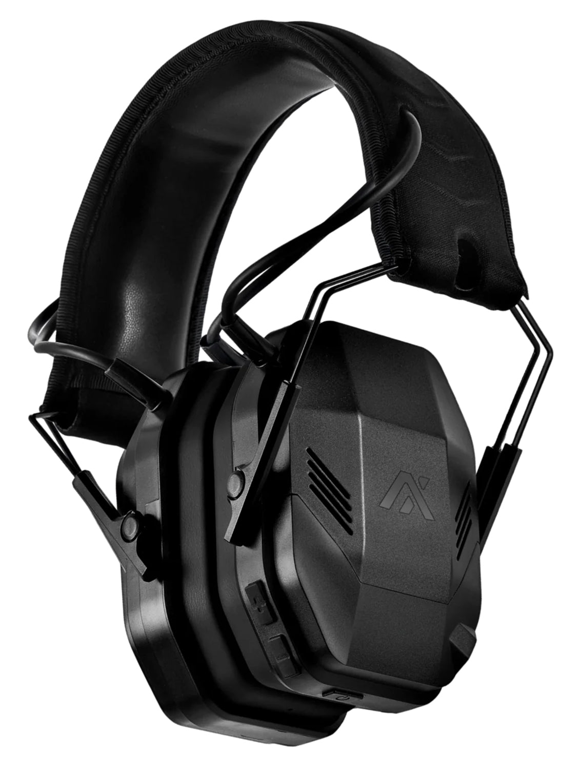 Axil MX Electronic Over-the-Head Earmuffs 30 dB NRR Black