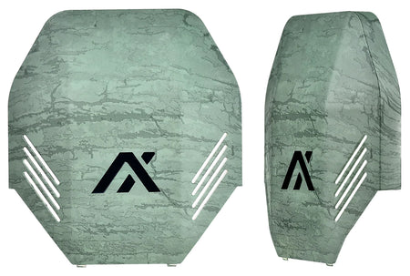 Axil MX Plate Polymer Over-Head Earmuff Panel Slate Green