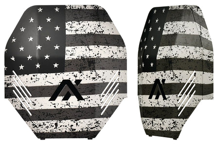 Axil MX Plate Polymer Over-Head Earmuff Panel Freedom Edition