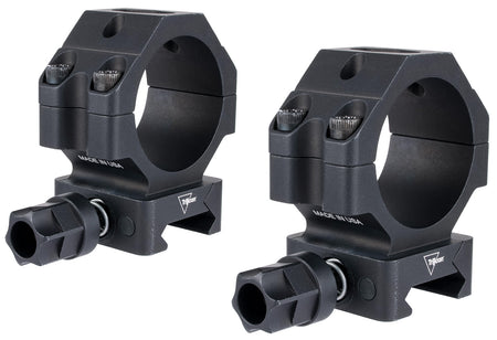 Trijicon AC22065 30mm Medium Matte Black Q-LOC Aluminum Scope Ring Mounts
