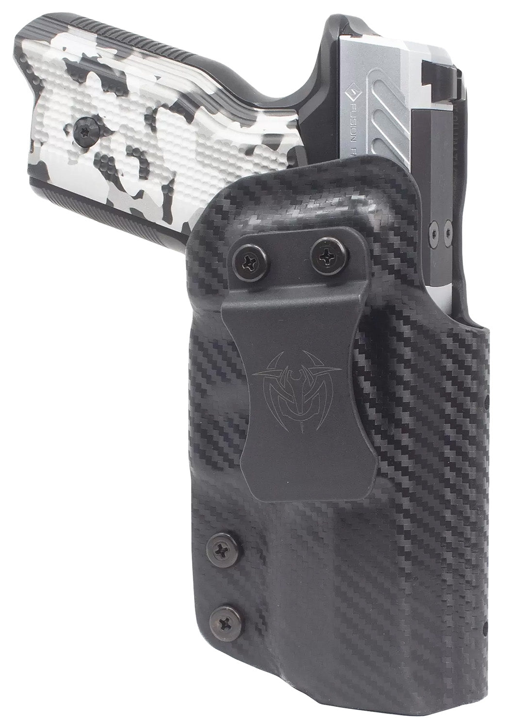 UM Tactical Fusion Firearms XF Pro IWB OWB Black Boltaron Belt Clip Holster RH