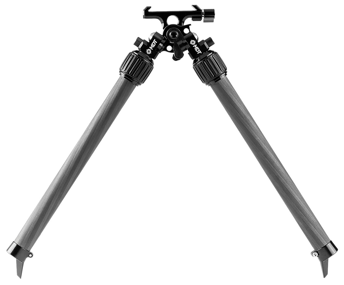 MDT Mountain Bipod Black Carbon Fiber/Aluminum Adjustable 2.70"-15.80"