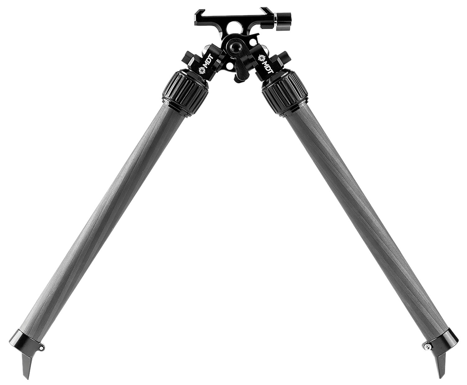 MDT Mountain Bipod Black Carbon Fiber/Aluminum Height Range 2.70"-15.80"