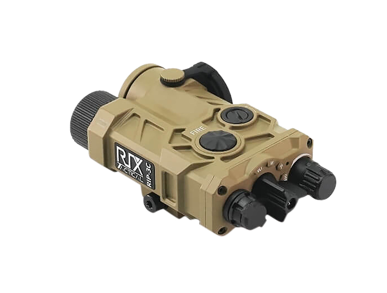 Rix Optics RIP-3CTG All-In-One Laser Sight Tan Picatinny Mount