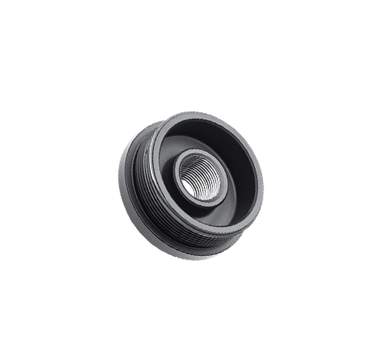 B&T SD-145582 1/2-28 Direct Thread HUB Adapter Black Finish