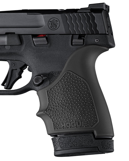 Hogue 18410 Black HandAll Beavertail Grip Sleeve, TPE Construction with Cobblestone Pattern
