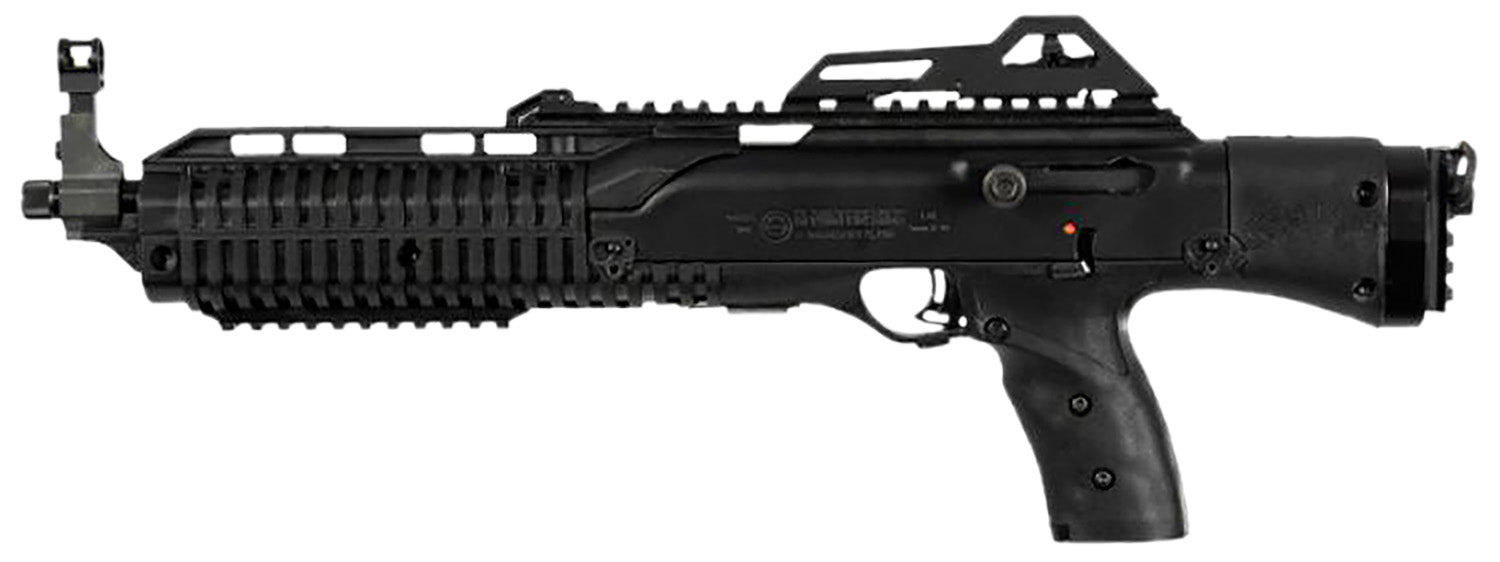 Hi-Point 4595P 4595P 45 ACP 9+1 14.95" Black Threaded Barrel, Black Powdercoat Polymer Receiver w/Picatinny Rail, Picatinny Rail Forend, No Brace, Rear Picatinny Rail, Black Plastic Grip